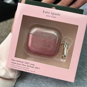 Case for AirPods (3rd generation) - Ombre Glitter Sunset